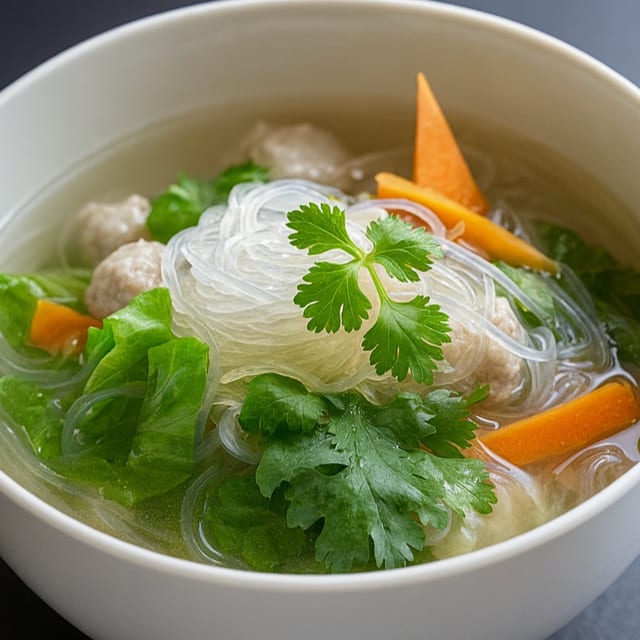 S4 Glass Noodle Soup.
