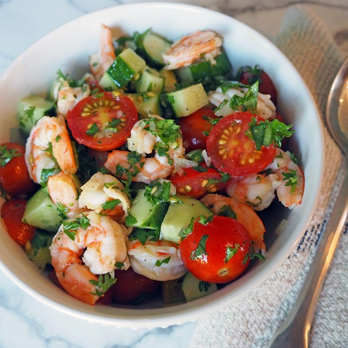 Y7 Shrimp Salad